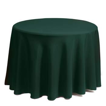 Gee Di Moda Round Tablecloth - Heavy Duty Washable Polyester