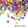 Unique Bargains Party Decorations Arts DIY Crafts Decorative Filler Foam Beads Balls 1 Pack - 2 of 4
