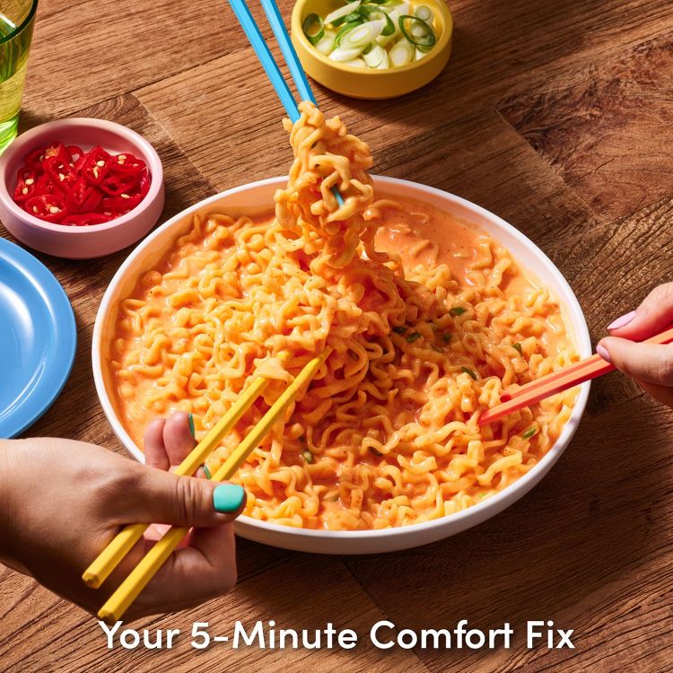 OTOKI Cheesy Stir-Fry Ramen (Bowl), Cheddar & Mascarpone Flavor | Creamy & Savory Stir-Fry Korean Instant Noodles (Bowl, Pack of 6), 4 of 8