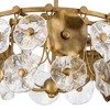 Progress Lighting Loretta 3-Light Pendant, Gold Ombre, Artisanal Clear Glass, Steel, Transitional, Design Series - 4 of 4