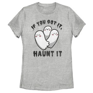 Women's Lost Gods Halloween If You Got it Haunt It T-Shirt - 1 of 4