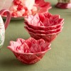 Certified International (Set of 4) 12oz Winter Blooms 3D Poinsettia Ice Cream Bowls - 3 of 4