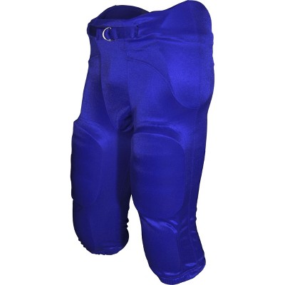 youth blue football pants