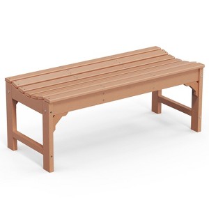 Karl Home | 2-Person All-Weather Oversized Outdoor Bench - 1 of 4
