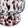 ChicFurnit Decorative Vases Elegant Flower Vase Florero Amber Spots Decor Vase Tabletop Vase Modern Vase for Room, Clear, 5.9"*5.9"*10" - 4 of 4