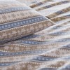 Sapphtopaz Bedding Set, Cotton Flannel Brushed on Both Sides Bedding Set 1 Fitted Sheet, 1 Flat Sheet, and Pillowcases, Machine Washable - 4 of 4