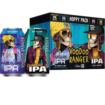 New Belgium Brewing Voodoo Ranger Hoppy Variety Pack - 12pk/12 fl oz Cans