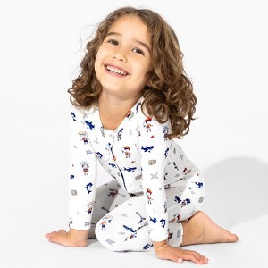 Bellabu Bear Baby Pirate Bamboo Convertible Footie - 1 of 4