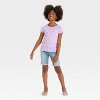 Girls' Short Sleeve Ribbed T-Shirt - Cat & Jack™ - 3 of 3