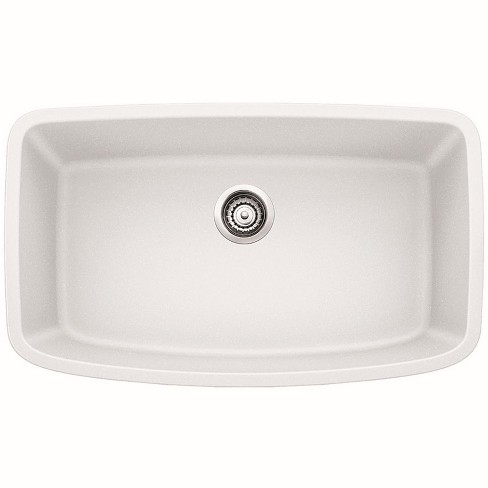 Blanco 441773 Valea 32 1 4 Silgranit Granite Composite Undermount Super Single Bowl Kitchen Sink