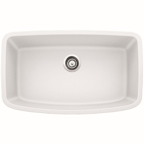 Blanco 441773 Valea 32 1 4 Silgranit Granite Composite Undermount Super Single Bowl Kitchen Sink