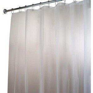 iDesign 72 in. H X 84 in. W Frosted Eva Shower Curtain Liner Vinyl - 1 of 1