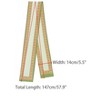 Elerevyo Women's Contrast Color Skinny Long Hair Ribbon Handbag Handle Wrap Neck Scarves 1 Pc - 3 of 4