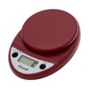 Escali Primo Digital Scale Warm Red: Kitchen Food Scale with Backlit Display, 11 lb Capacity, Battery Included - 2 of 4