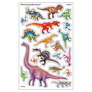Trend Discovering Dinosaurs superShapes Stickers-Large, 152 ct (Pack of 6) - 1 of 1