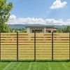 Spassway 73" 1-Panel Cedar Privacy Screen for Outdoor Use - 3 of 4