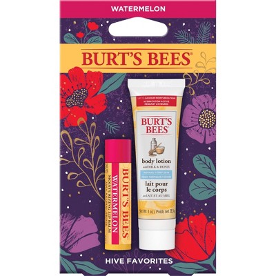 Burt's Bees Hive Favorites Watermelon Lip Balm Gift Pack - 2pk