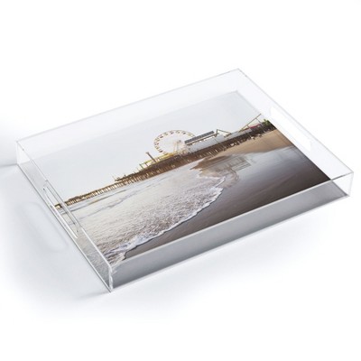 Bree Madden Santa Monica Sunset Medium Acrylic Tray - Deny Designs