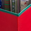 Elf Stor 30" All Occasion Vertical Wrapping Paper Storage Box with Lid Red - image 4 of 4