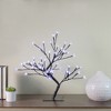 Northlight Pre-Lit Japanese Sakura Blossom Flower Artificial Tree - 18" - Pure White LED Lights - 2 of 4