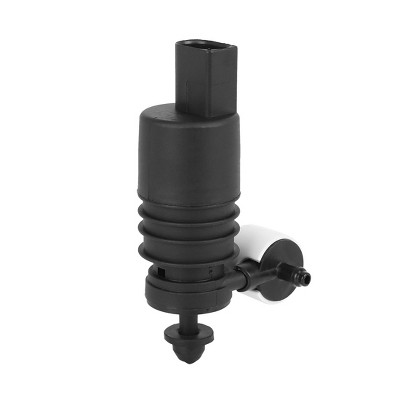 Unique Bargains Windshield Windscreen Washer Pump Motor 67127388349 Fit for BMW X1 X2 X3 X4 Black 1pc