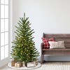 Puleo 4.5' Pre-Lit Artificial Missouri Spruce Tree - 3 of 4