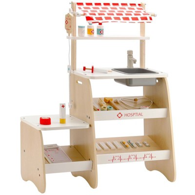 Topteng Doctor's Kit Pretend Play Set - 22pc Acceessories