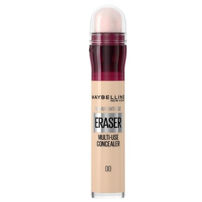 Maybelline Instant Anti Age Eraser Eye Concealer, Dark Circles And Blemish Concealer, Ultra Blendable Formula - (00) Ivory
