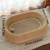 3-in-1 Sisal Scratching Board Bed, for Indoor Cats, Large Oval Cat Scratching Board, Toys for Playing and Nursing Paws Cat Scratching Pad - 2 of 4