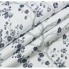 Kate Aurora 2 Pack Shabby Chic Grommet Top Floral Cherry Blossom Curtain Panels - 2 of 3