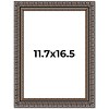 PosterPalooza | Ornate Black Picture Frame - UV Acrylic, Foam Board Backing, Hanging Hardware - 2 of 4