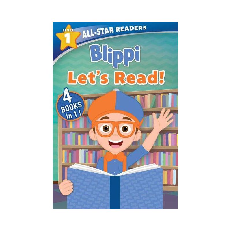 Blippi: All-Star Reader, Level 1: Let&#39;s Read! - (All-Star Readers) by Editors of Studio Fun International (Paperback), 1 of 5