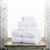 Luxury Cotton Heavyweight Ultra-Plush 6 Piece Towel Set by Blue Nile Mills - 2 of 4