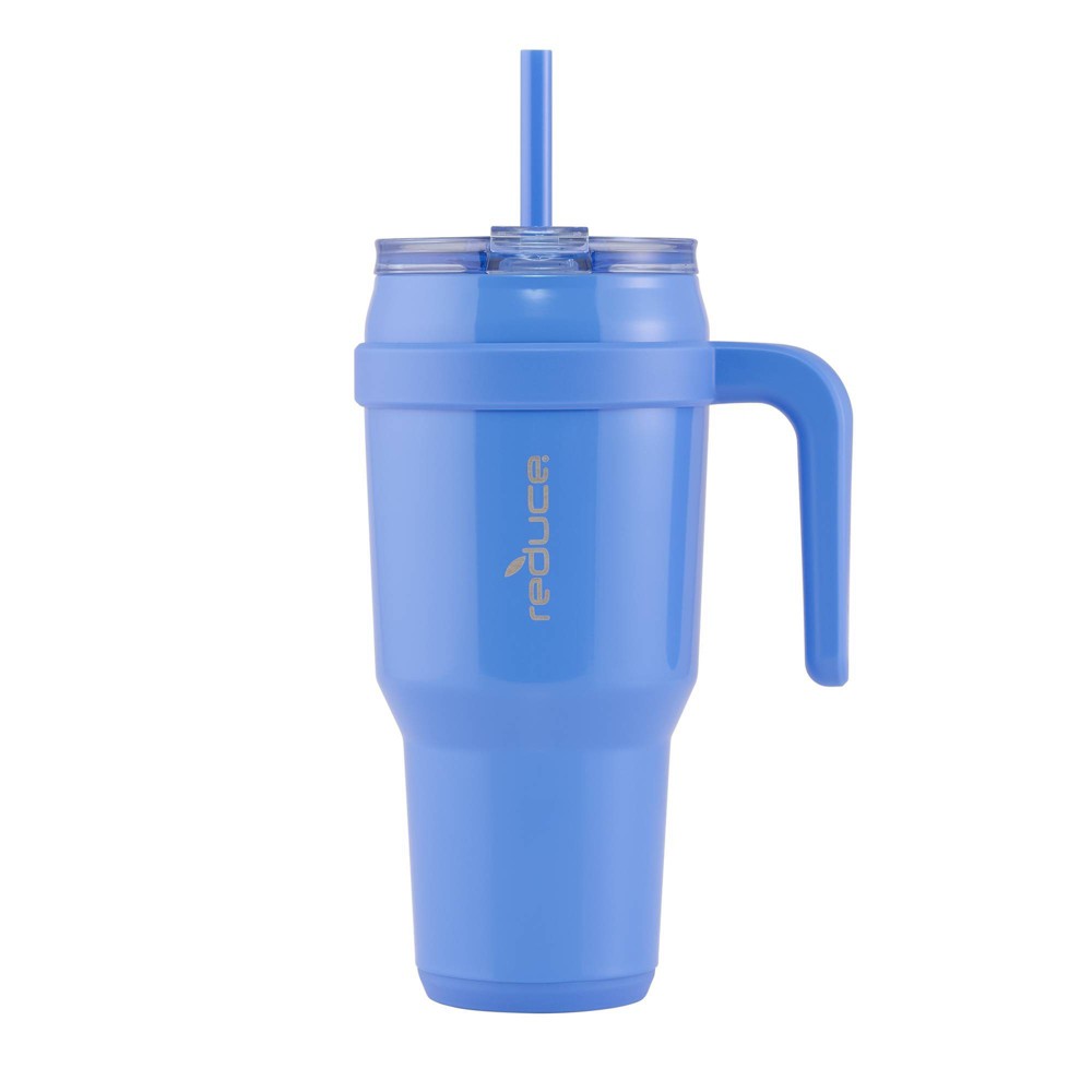 Reduce 40oz Cold1 Vacuum Insulated Stainless Steel Straw Tumbler Mug Blueberry