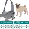 PetAmi Dog Sling Carrier, Puppy Purse Traveling Carrying Bag to Wear, Cat Adjustable Crossbody Travel Pet Pouch - 2 of 4