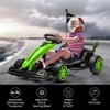 24V Go Kart, Electric Drift Kart Car with Adjustable Seat, Outdoor Ride On Toy with Variable Speed Mode - 4 of 4