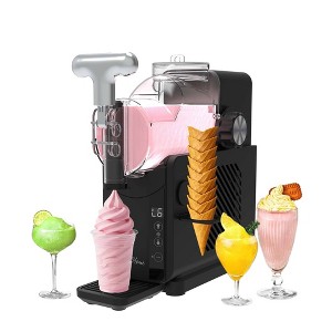 Magnavox Home Ice Cream and Frozen Slush Drink Maker Black : Target