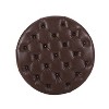 NicBex Modern 32" Round Storage Ottoman Leather Footstools with Button Tufted and Open Shelf for Bedroom and Living Room - 4 of 4