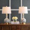 Bodie Table Lamp (Set of 2) - 26 Inch Height - TBL4147 - Blue/White - Safavieh - 4 of 4