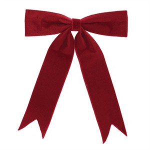 Red Holiday Bow (Set of 2) - 1 of 1
