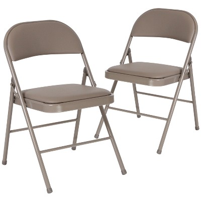 metal folding chairs target