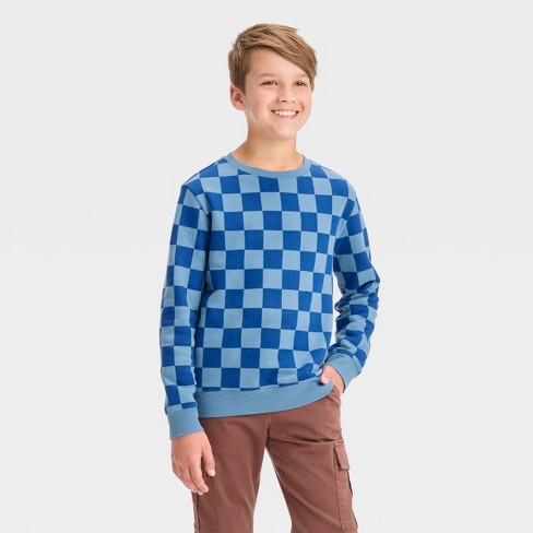 Boys' Thermal Pullover Sweatshirt - Cat & Jack™ : Target