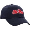 NCAA Ole Miss Rebels Vapor Structured Brushed Cotton Hat: Adjustable Solid Baseball Cap - 2 of 4