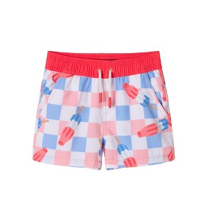 Andy & Evan  Toddler  Ice Pop Print Swim Trunk - 1 of 4