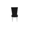 Meridian Furniture,Serafina Velvet Dining Chair, Set of 2 - 3 of 4