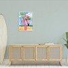 Stupell Industries Looking Good Flamingo Tropical Framed Giclee Art, White, 24" x 30" - 3 of 4