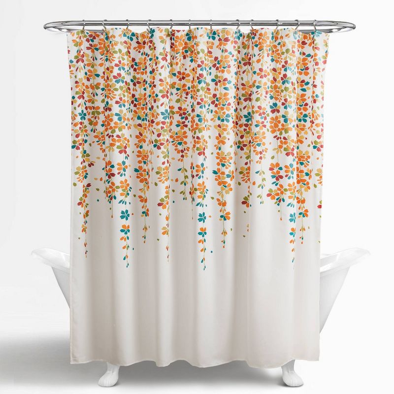 Weeping Flower Shower Curtain - Lush Décor, 1 of 12