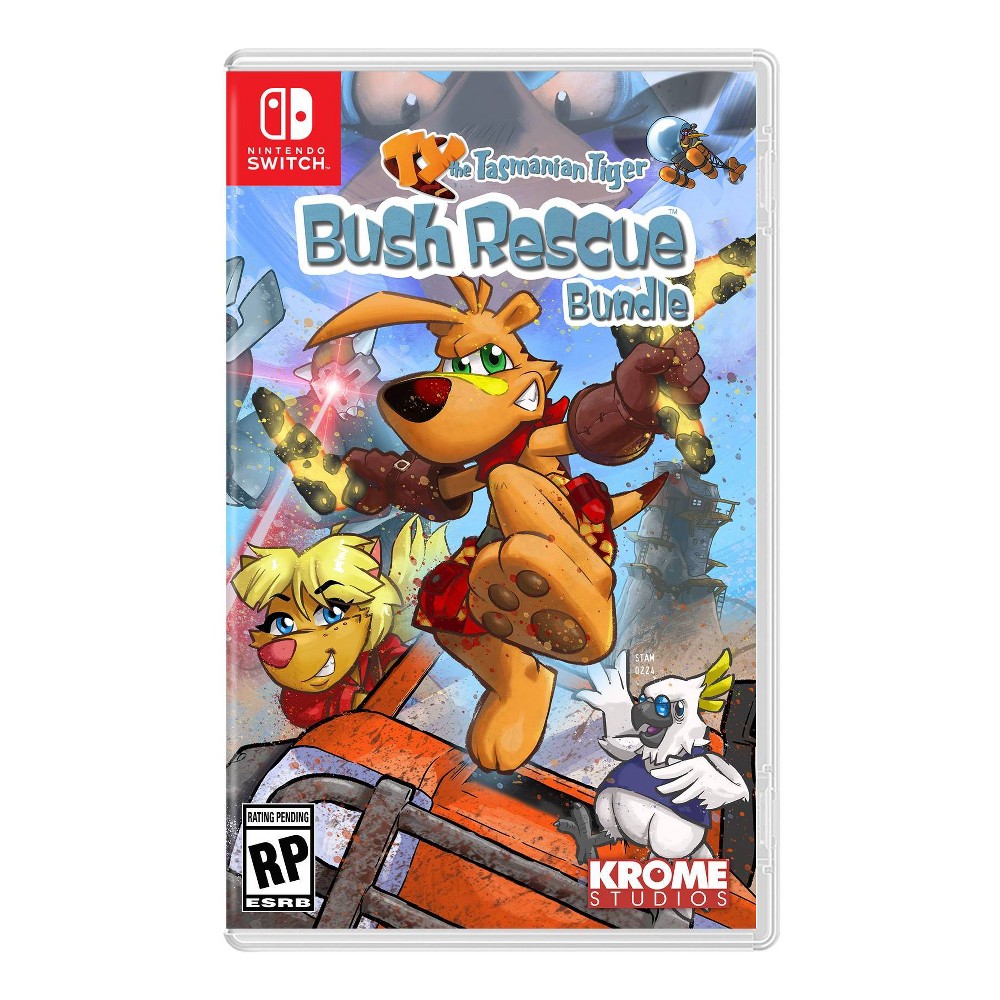 Photos - Console Accessory Nintendo TY the Tasmanian Tiger HD: Bush Rescue Bundle -  Switch 