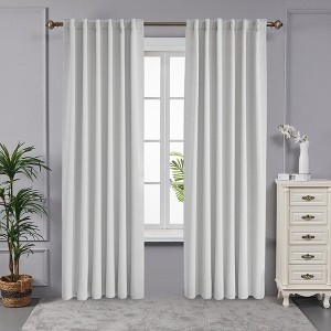 Deconovo 52" Back Tab Thermal Blackout Curtains (2 Panels) - 1 of 4