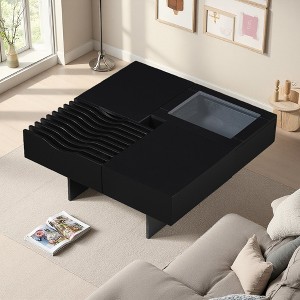 33" Mid-Century Square Coffee Table - 1 of 4